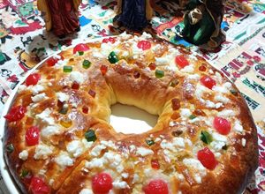 Una foto de Roscón de reyes