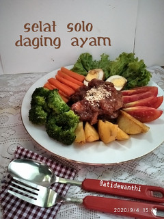 Foto resep *selat solo daging ayam*