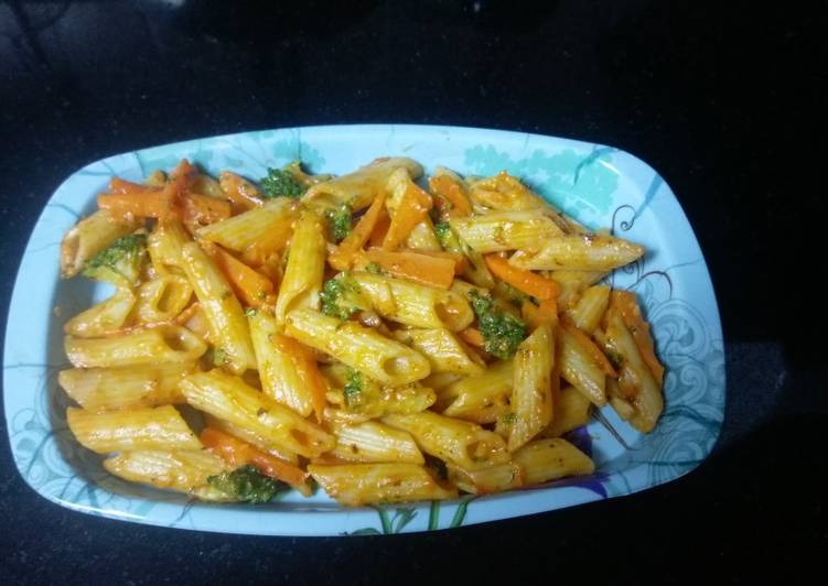 Recipe of Ultimate Veggie pasta
