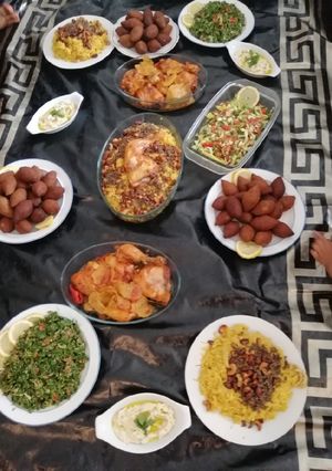 صورة لوصفة فروج بفرن مع بطاطا