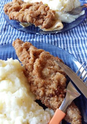 Una foto de Milanesa de carne casera y económica