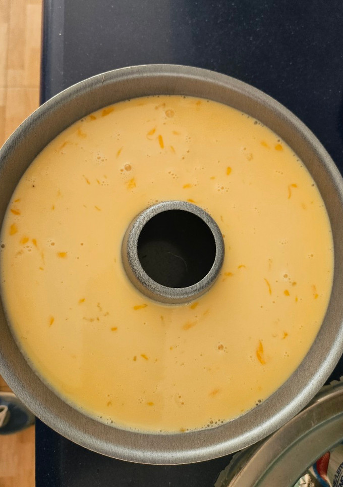 Una foto de Flan en airfrey 160°
