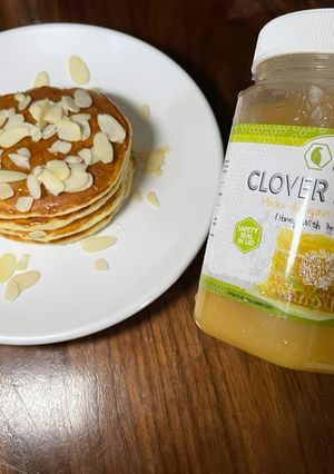 Foto resep Pancake Clover Honey