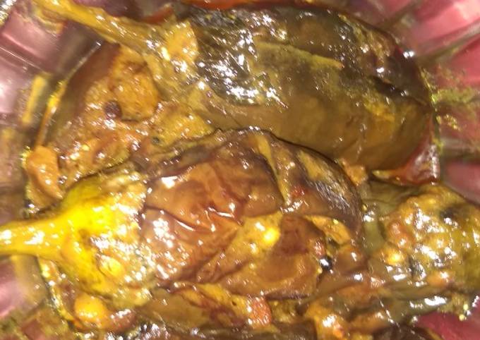 Ennai Kathirikai (Oily Brinjal)