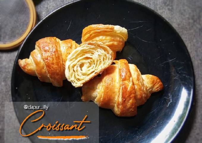 Resep Croissant (menggunakan oven tangkring)