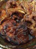 Chuleta de cerdo a la barbacoa