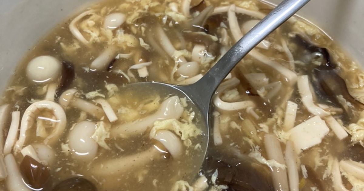 Simple Version Hot And Sour Soup (Simple Version) Recipe By 小菲人妻廚房