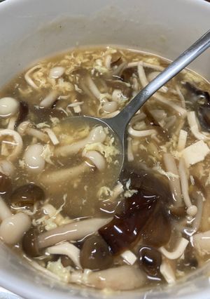 酸辣湯（簡單版） 的食譜成品照片