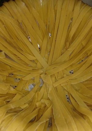 Una foto de Fideos caseros fácil y rápido