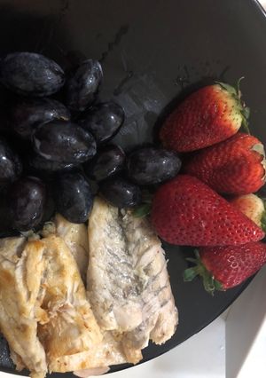 A picture of Steamed fish.