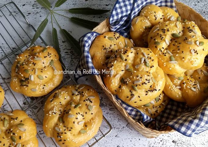 Resep Roti Ubi Merah Anti Gagal