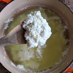 No-waste fresh cheese A picture of No-waste fresh cheese.