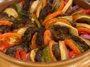 A picture of kafta kabab