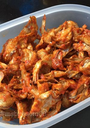 Foto resep Ikan asin tawar balado
