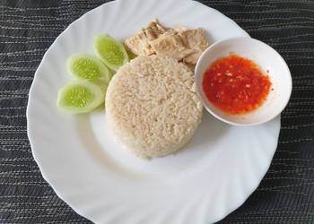 Masakan Unik Nasi Ayam Hainam Lezat Mantap