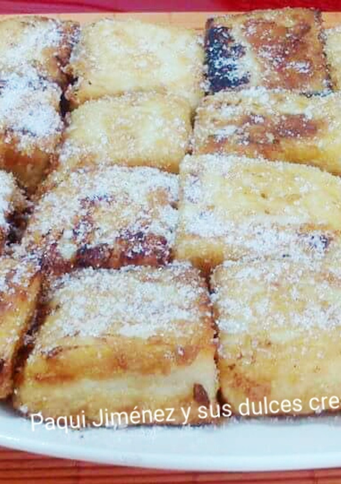 Una foto de Leche frita