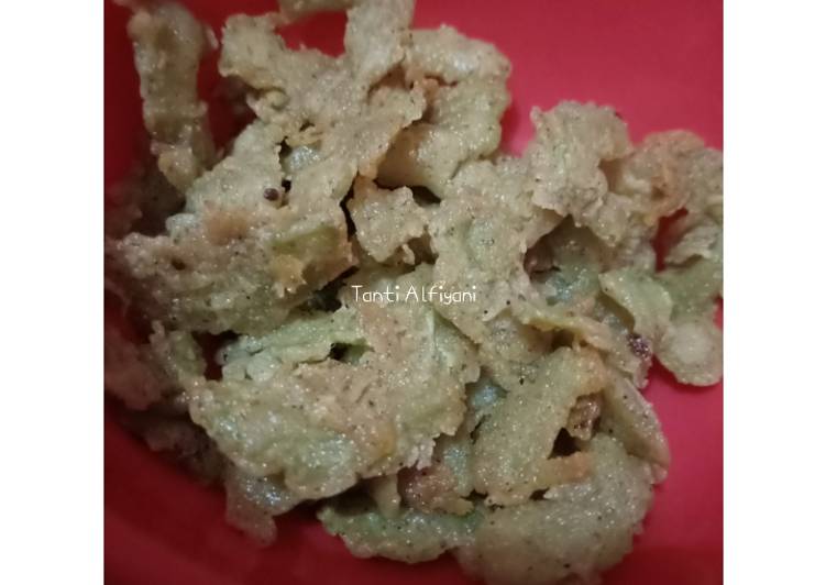 Resep Kripik PARE Anti Gagal