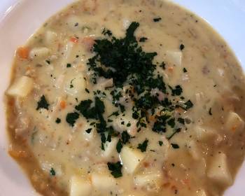 Ultimate Making Recipe Clam Chowder Outback Steakhouse style Most Delicious