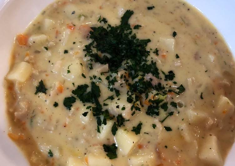 Clam Chowder Outback Steakhouse style Clam Chowder Outback Steakhouse style