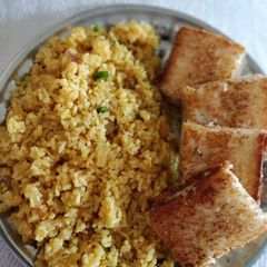A picture of Masala bhat.