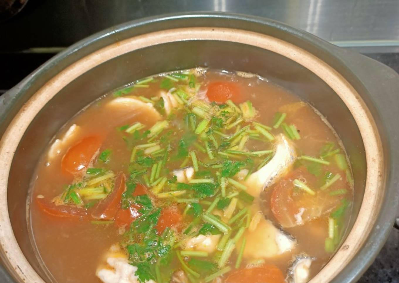 Fish in spicy sour soup sincuan style