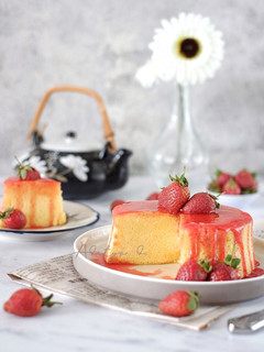 Foto resep Strawberry Cheese Cake