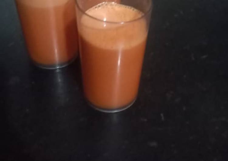 Carrot orange juice