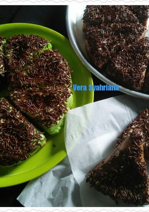 Foto resep Donat Pizza Choco Pandan 😊