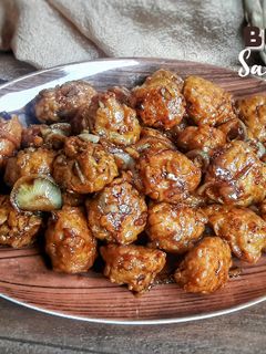 Foto resep Bola Tempe Saus Mentega