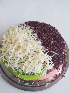 Foto resep Bolu kukus singkong marmer