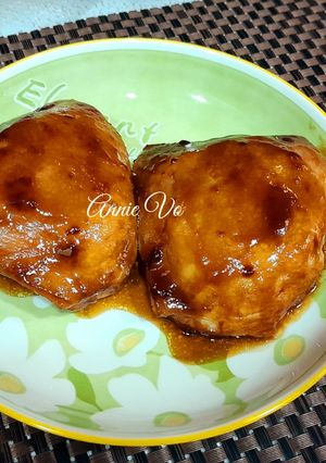 Hình của món Má đùi gà nướng.