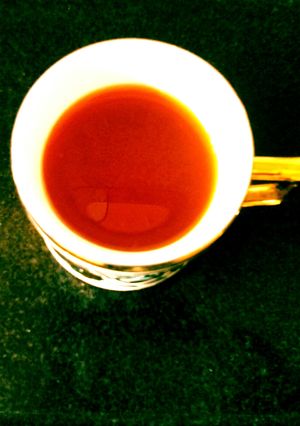 A picture of Lemon Ginger Honey Tea.