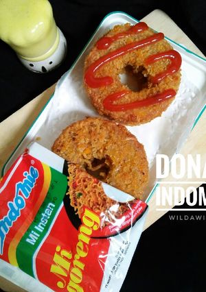 Foto resep 24.Donat Indomie Goreng