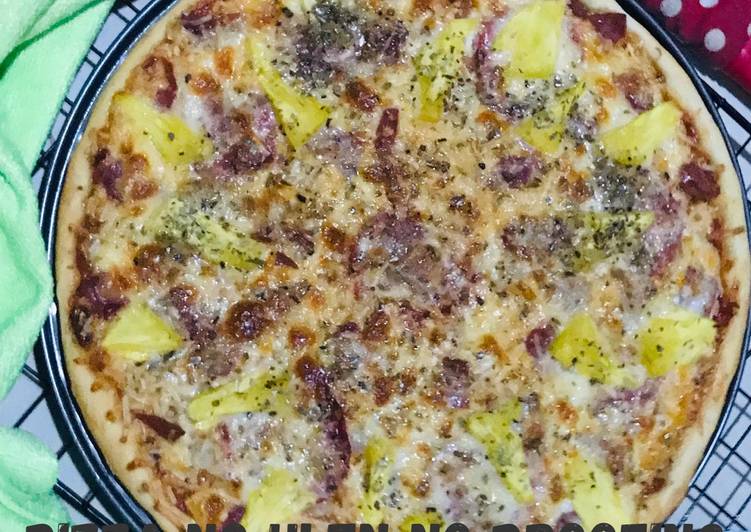 Resep Pizza empuk no ulen no proofing yang Enak