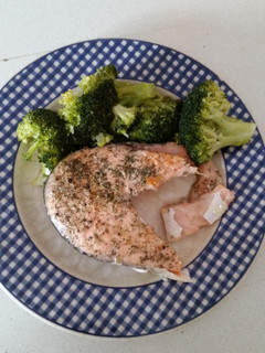 Una foto de Salmón a la plancha (Olla Gm g)
