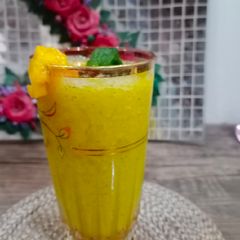 Mango juice 🥭🥭 A picture of Mango juice 🥭🥭.