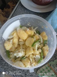 Una foto de Papas aliñás