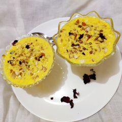 A picture of Banana kheer.