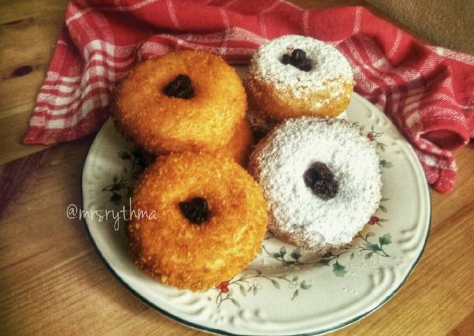 Donat Crispy Labu Kuning [Lembut didalam, crunchy diluar]