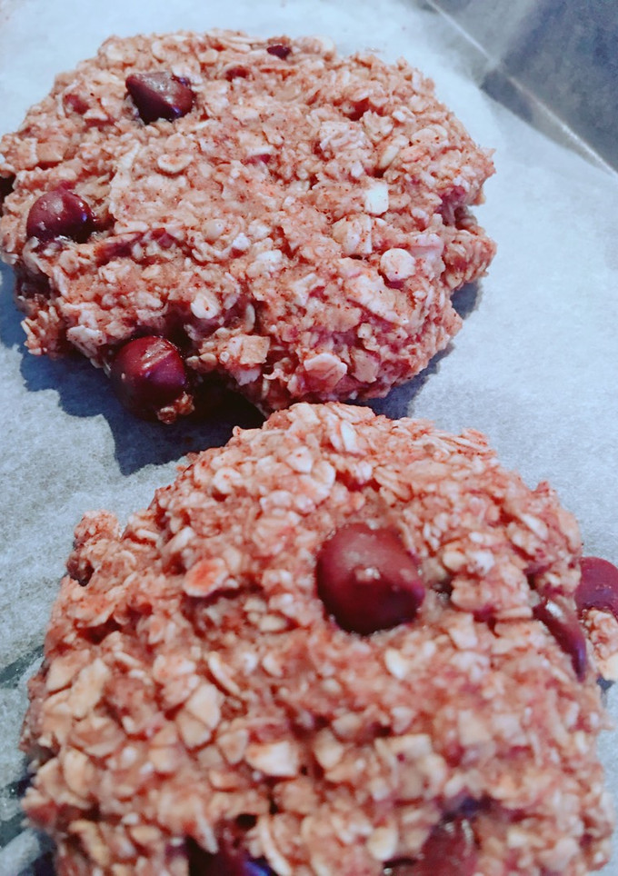 Una foto de Galletas de avena con canela y chocolate