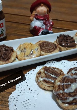 صورة لوصفة سينابون بعجينة البف باستري