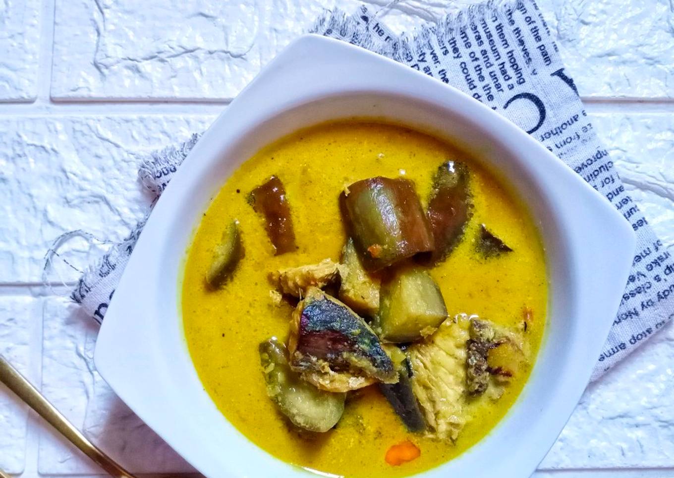 Terong Ikan Layang Masak Santan