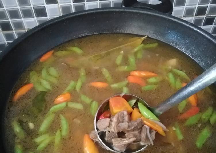 Asem2 daging buncis