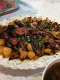 Roast Chicken Wings with Potatoes