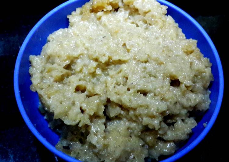 Recipe of Favorite Healthy Wheat Halwa for kids