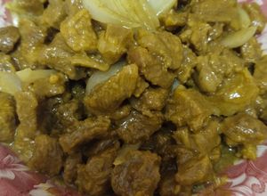 Gambar Daging Goreng Kunyit