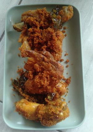 Foto resep Ayam Goreng serundeng