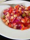 Ensalada fresca de Garbanzos #vegetal