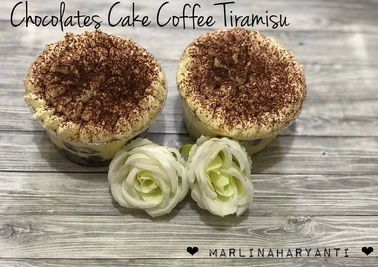 Resep Chocolate Cake Coffee Tiramisu, Bisa Manjain Lidah