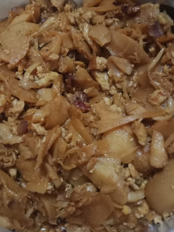 Cara Gampang Menyiapkan Oseng rebung/isian lumpia Murah